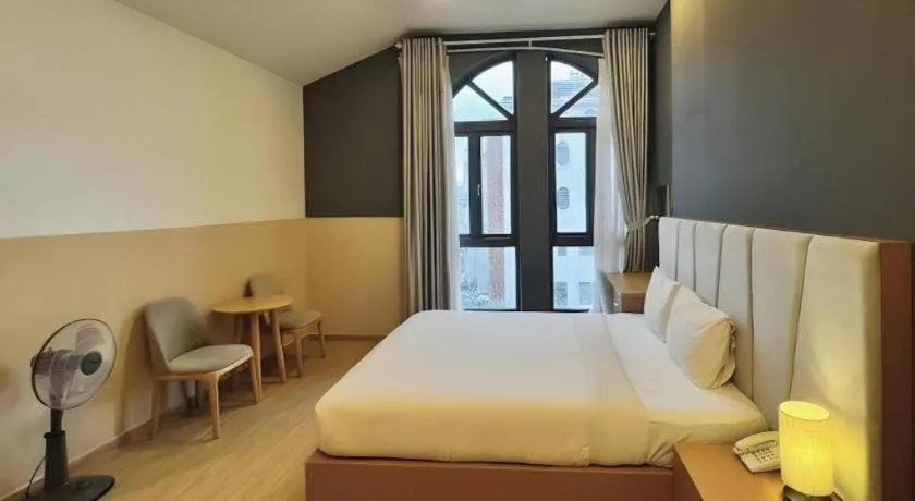 Bed in Gold View Boutique Hotel Đà Lạt