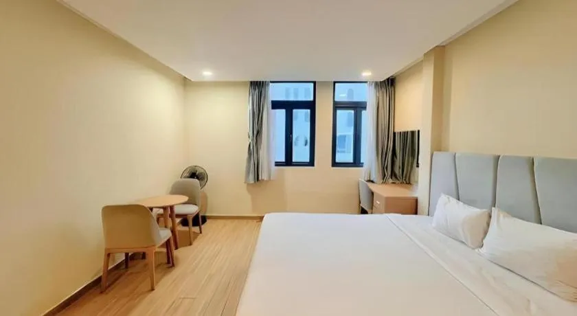 Bed in Gold View Boutique Hotel Đà Lạt