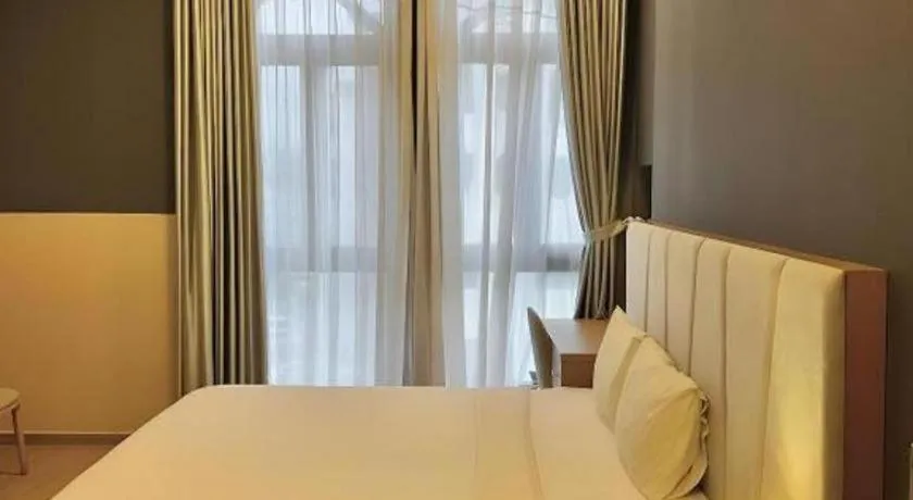 Bed in Gold View Boutique Hotel Đà Lạt