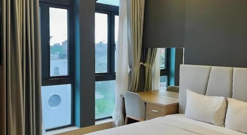 Bed in Gold View Boutique Hotel Đà Lạt