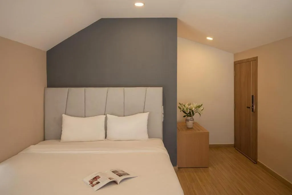 Bed in Gold View Boutique Hotel Đà Lạt