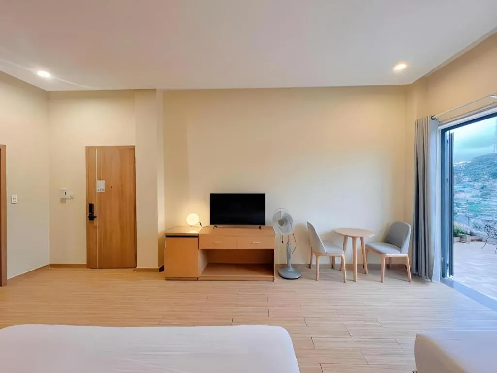 Bed in Gold View Boutique Hotel Đà Lạt