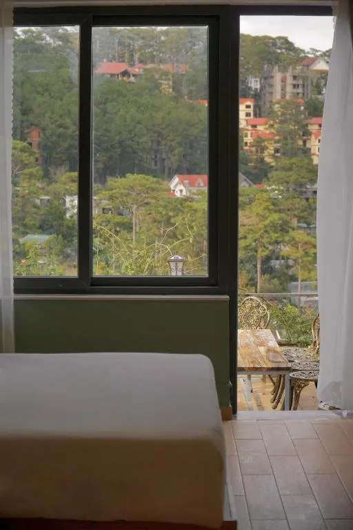 Bed in Gold View Boutique Hotel Đà Lạt