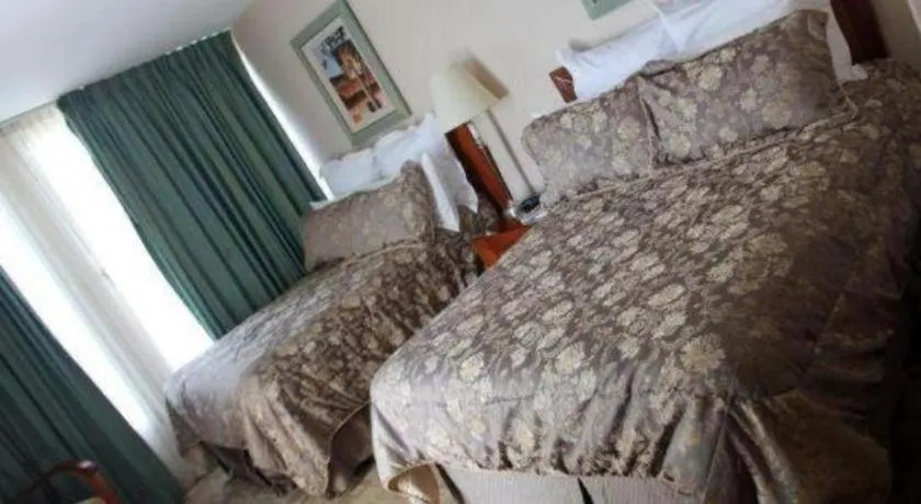 Bed in Hotel Honduras Maya