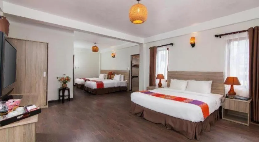 Bed in Chapa Dew Boutique Hotel