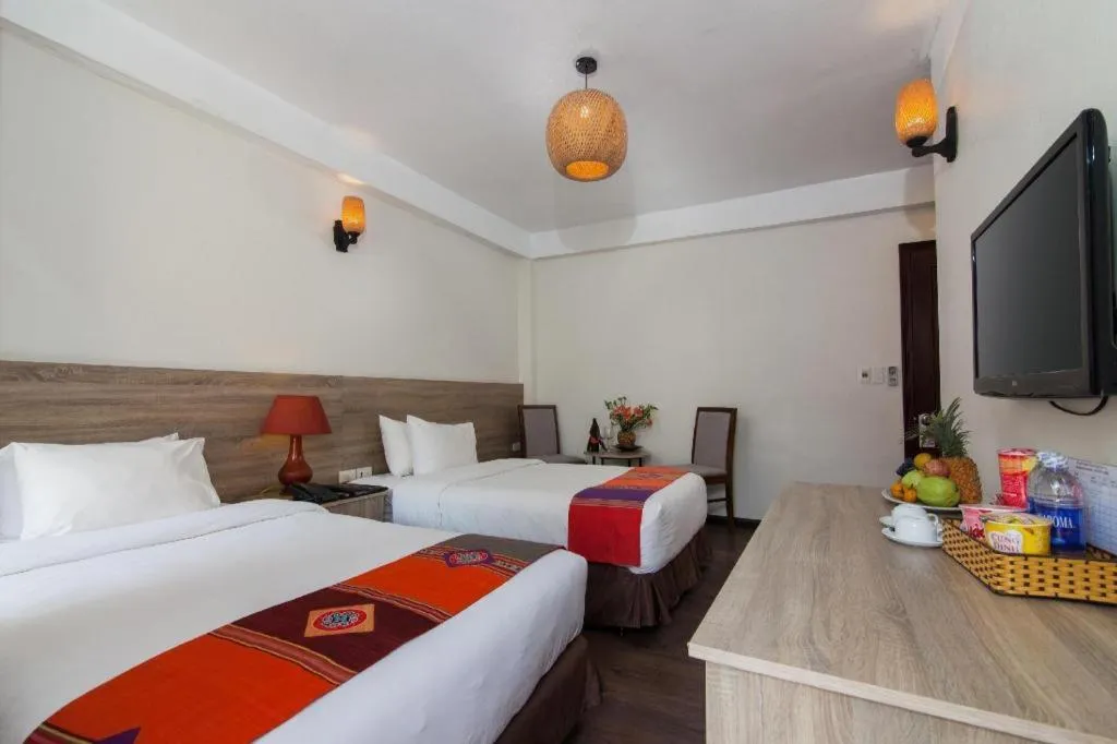 Bed in Chapa Dew Boutique Hotel