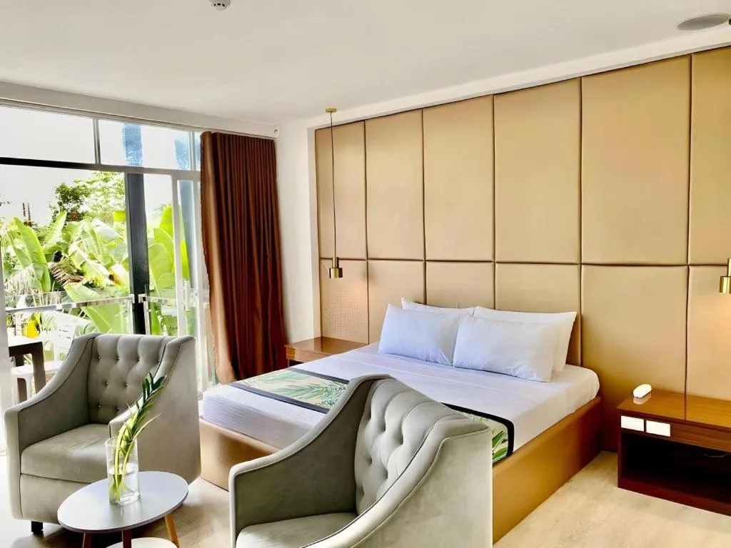 Bed in The Hotel Sophia