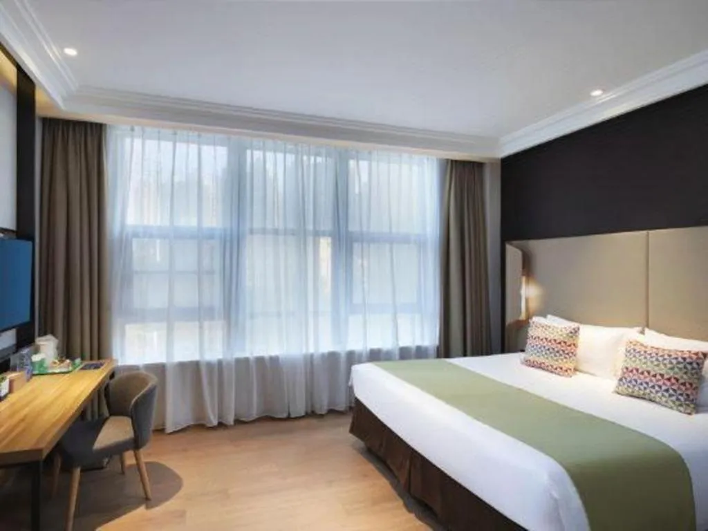 Bed in Campanile Hotel Huaibei Yuxi