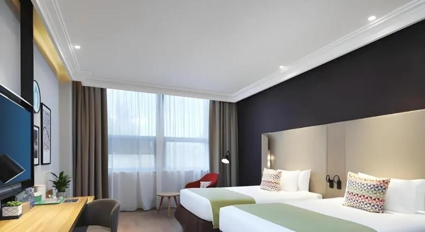 Bed in Campanile Hotel Huaibei Yuxi