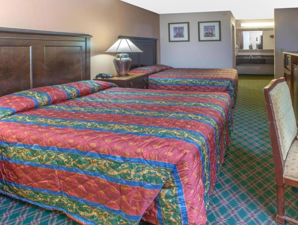 Bed in Knights Inn - Forest Hill, TX