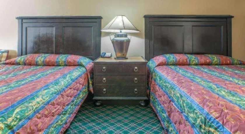 Bed in Knights Inn - Forest Hill, TX