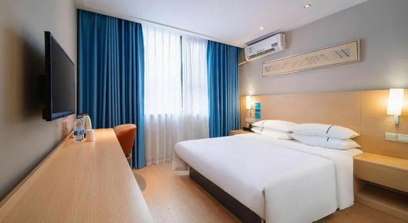 Bed in City Comfort Inn Wuhan Dongting Road