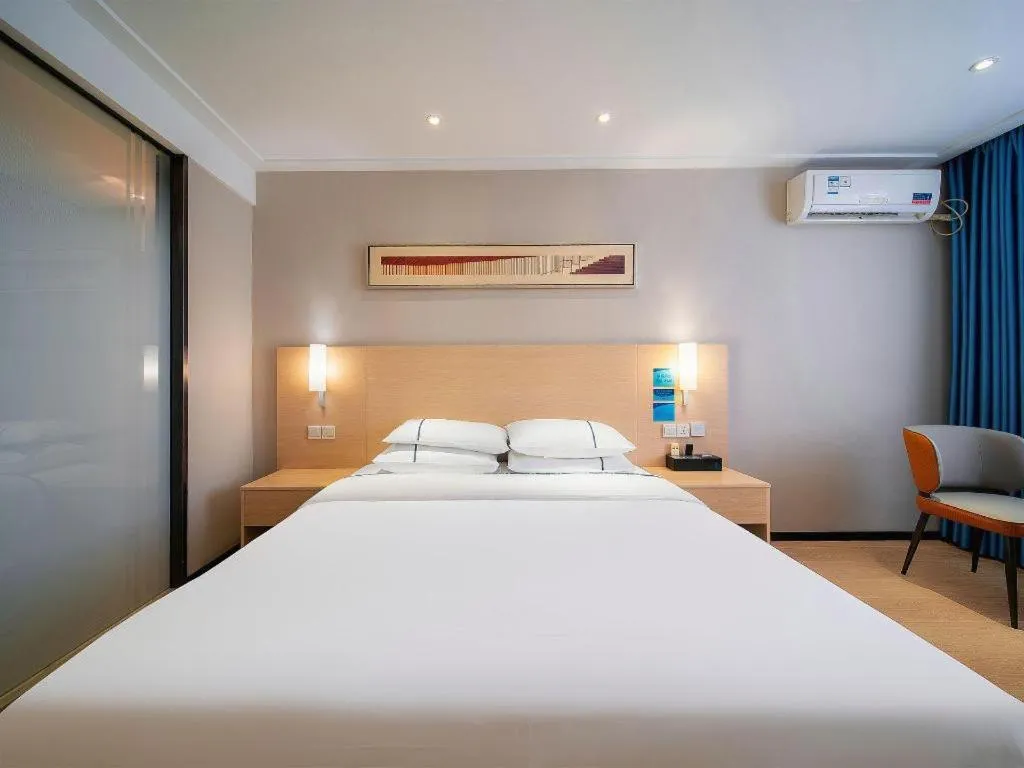 Bed in City Comfort Inn Wuhan Dongting Road