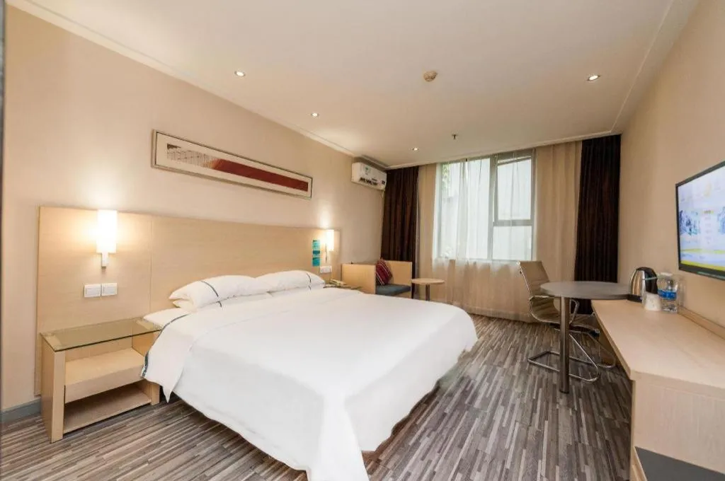 Bed in City Comfort Inn Wuhan Dongting Road