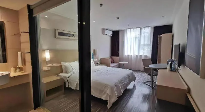 Bed in City Comfort Inn Wuhan Dongting Road