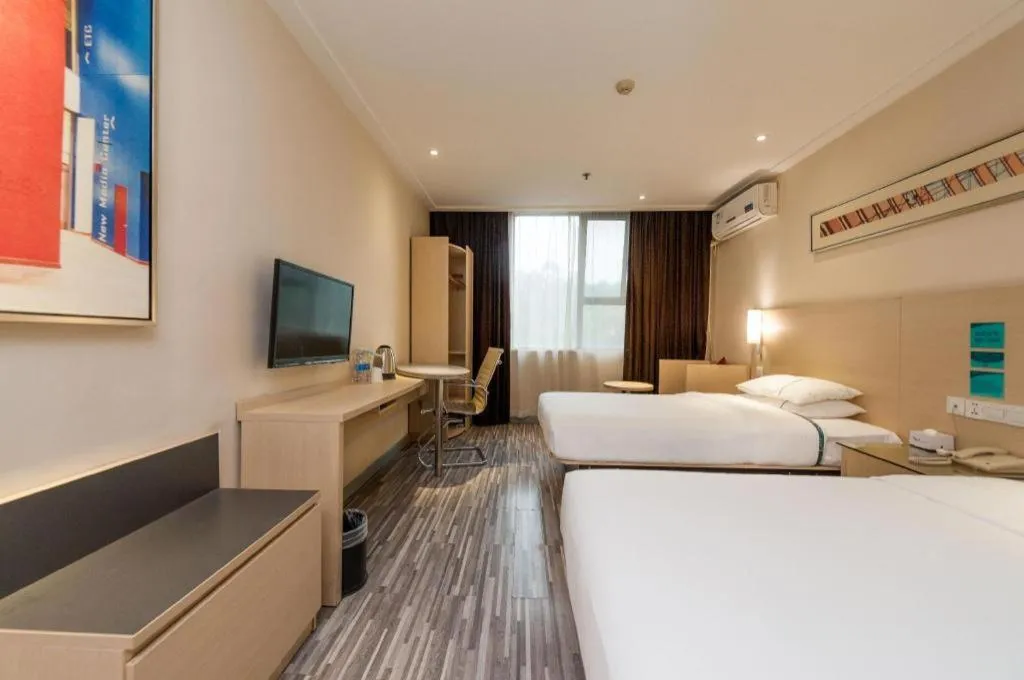 Bed in City Comfort Inn Wuhan Dongting Road