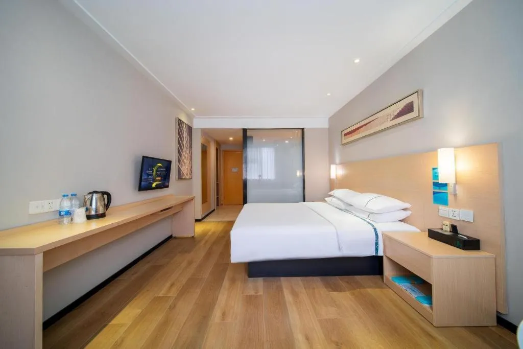 Bed in City Comfort Inn Wuhan Dongting Road