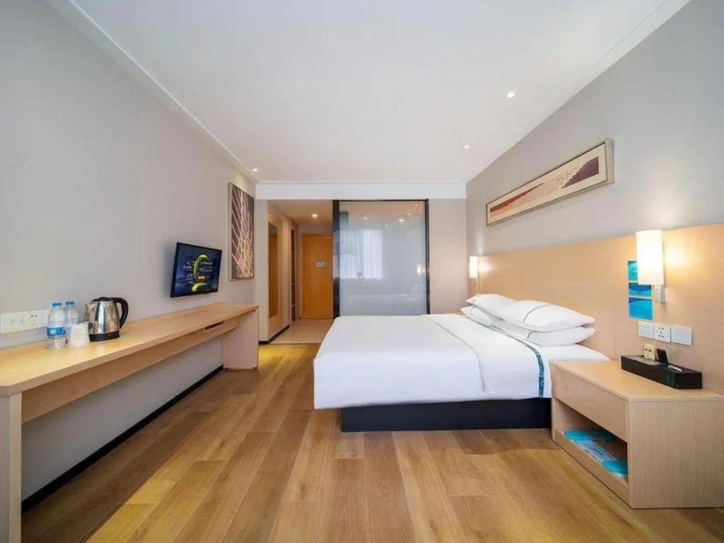 Bed in City Comfort Inn Wuhan Dongting Road