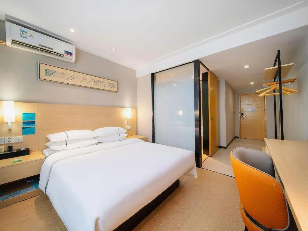 Bed in City Comfort Inn Wuhan Dongting Road
