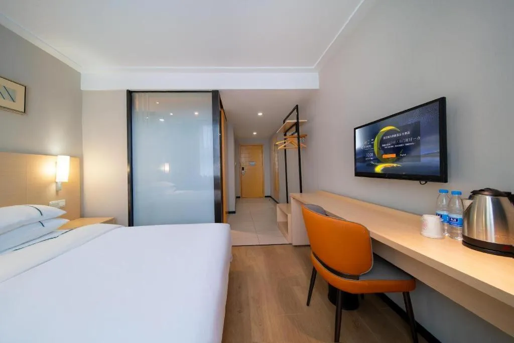 Bed in City Comfort Inn Wuhan Dongting Road