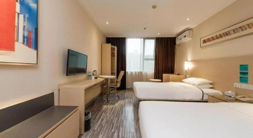 Bed in City Comfort Inn Wuhan Dongting Road