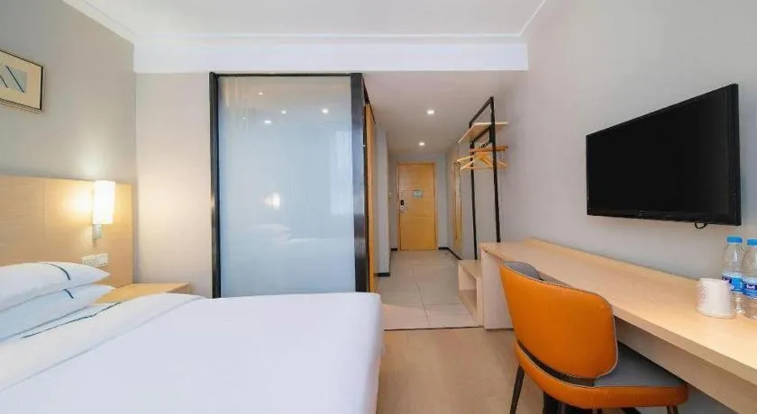 Bed in City Comfort Inn Wuhan Dongting Road