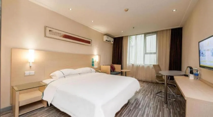 Bed in City Comfort Inn Wuhan Dongting Road