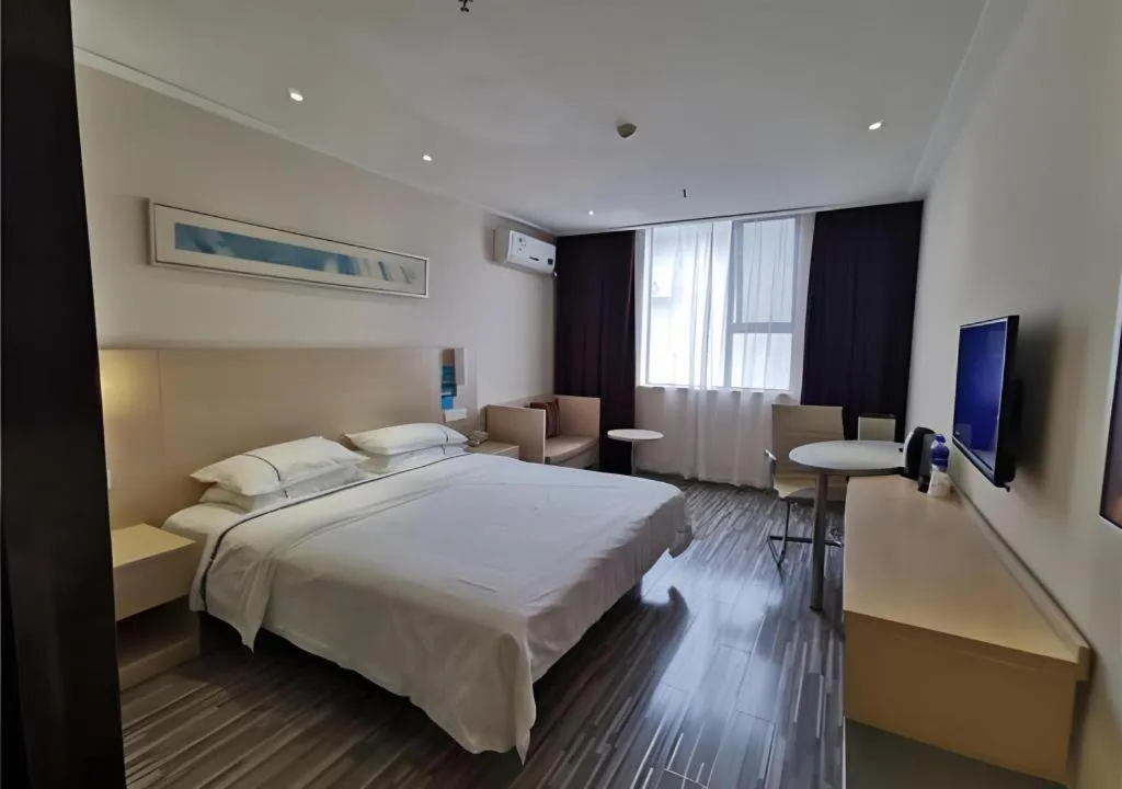 Bed in City Comfort Inn Wuhan Dongting Road