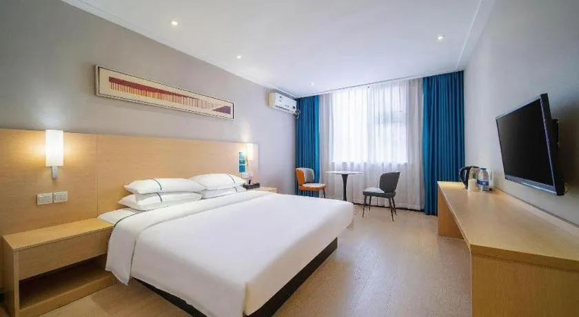 Bed in City Comfort Inn Wuhan Dongting Road