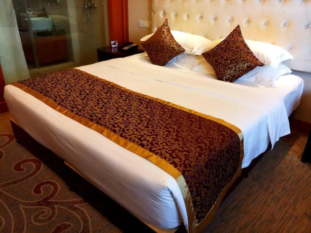 Bed in Dork Jumpa Hotel