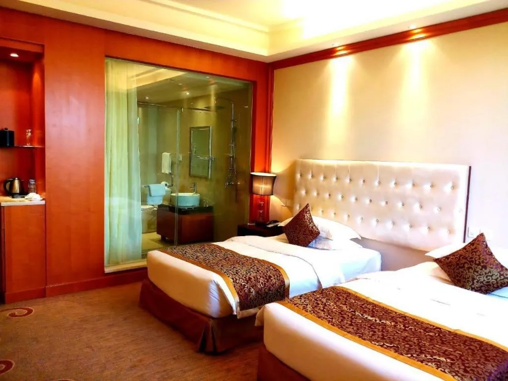 Bed in Dork Jumpa Hotel