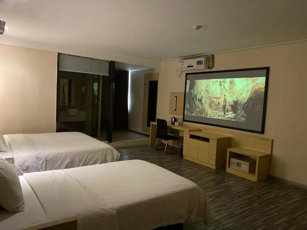 Bed in City Comfort Inn Foshan Shunde Leliu