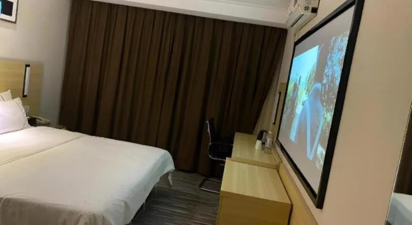 Bed in City Comfort Inn Foshan Shunde Leliu