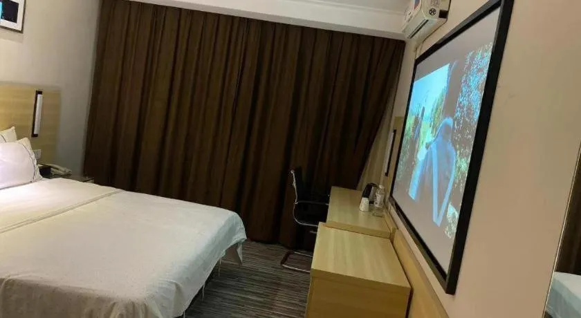 Bed in City Comfort Inn Foshan Shunde Leliu
