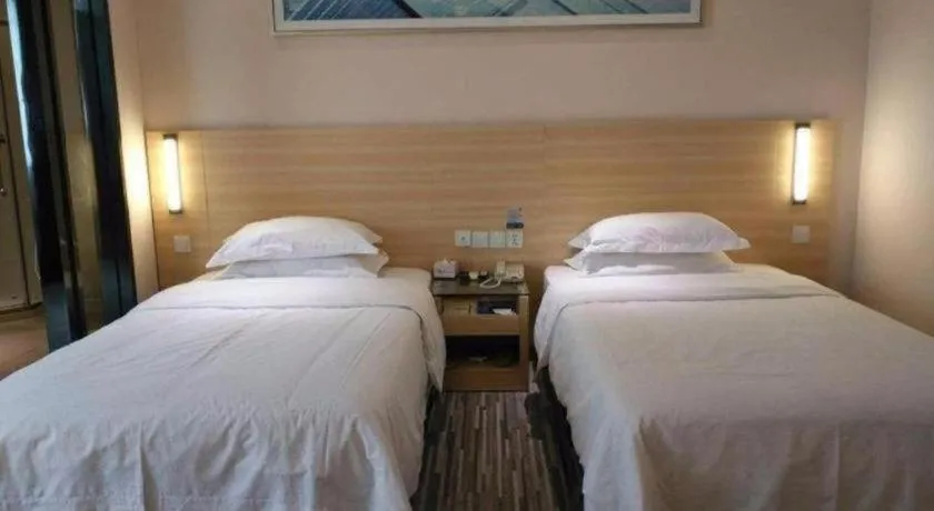 Bed in City Comfort Inn Foshan Shunde Leliu
