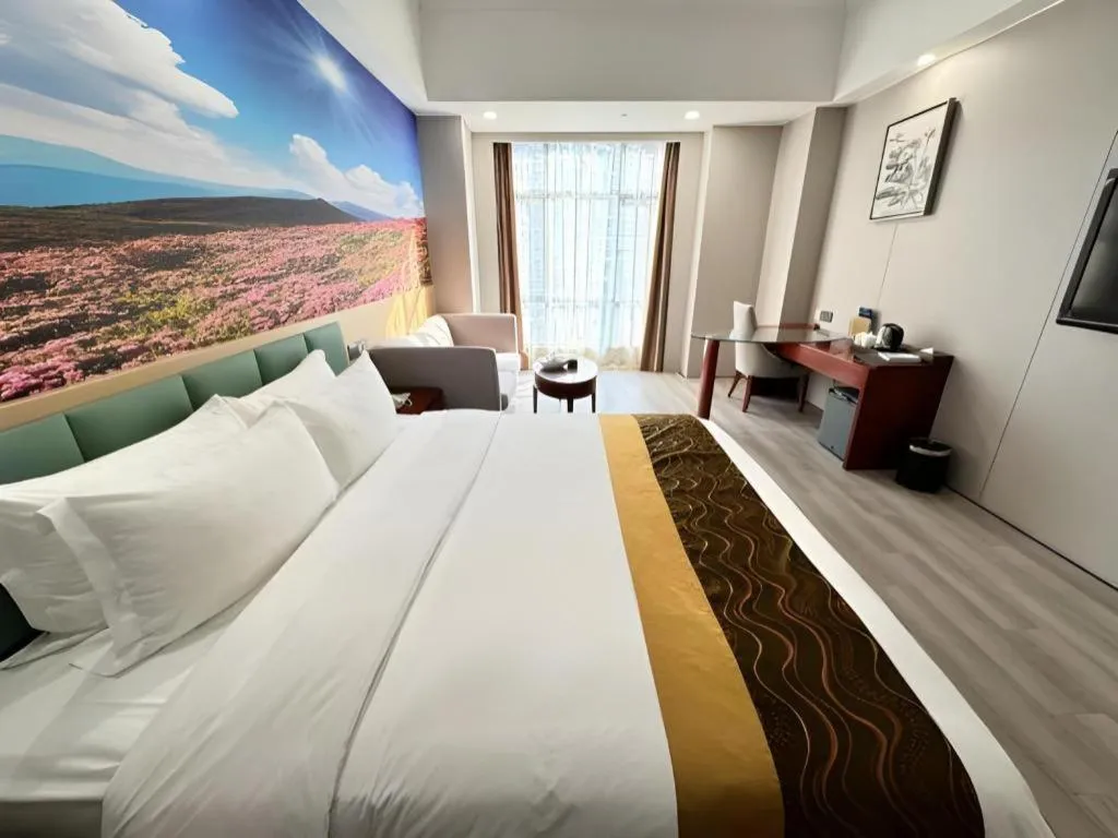 Bed in Shenzhen Bao Yue Hotel