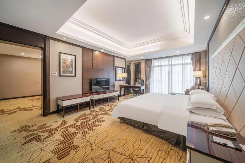 Bed in Country Garden Phoenix Hotel Yunfu