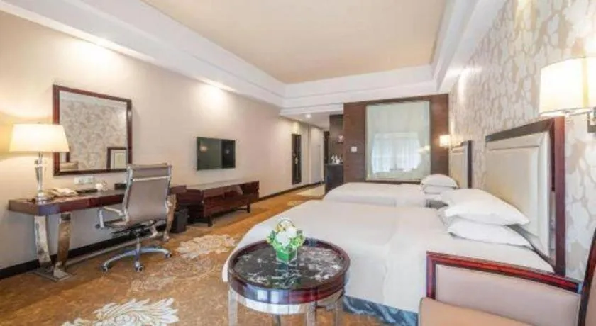 Bed in Country Garden Phoenix Hotel Yunfu