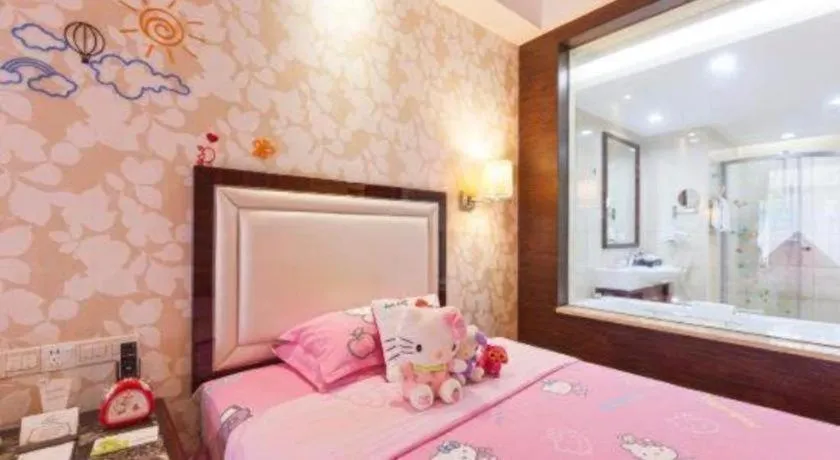 Bed in Country Garden Phoenix Hotel Yunfu