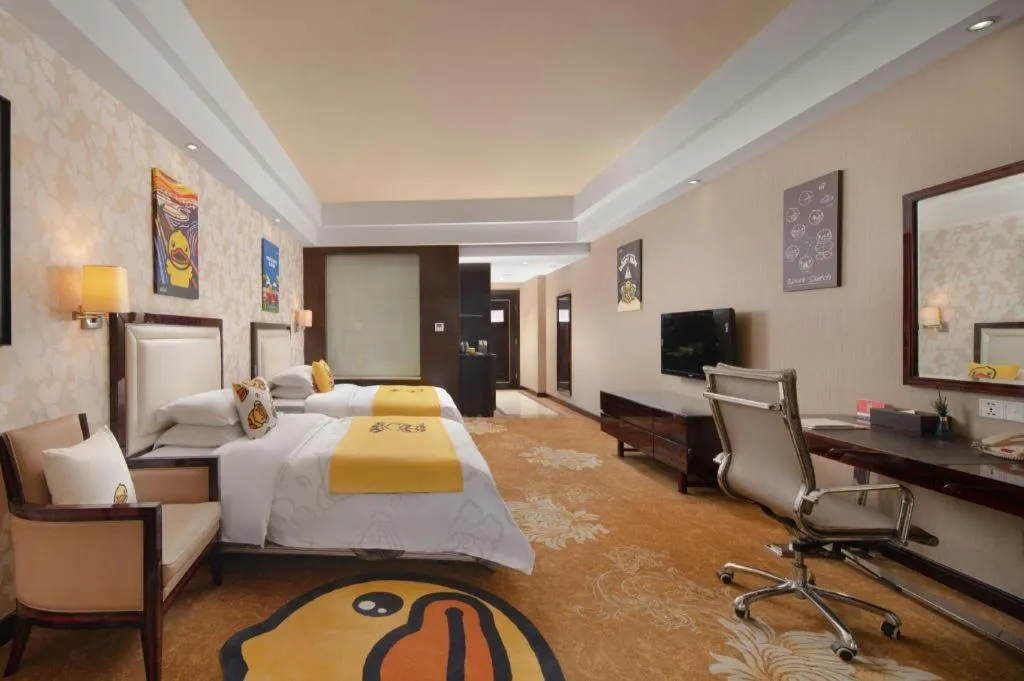 Bed in Country Garden Phoenix Hotel Yunfu