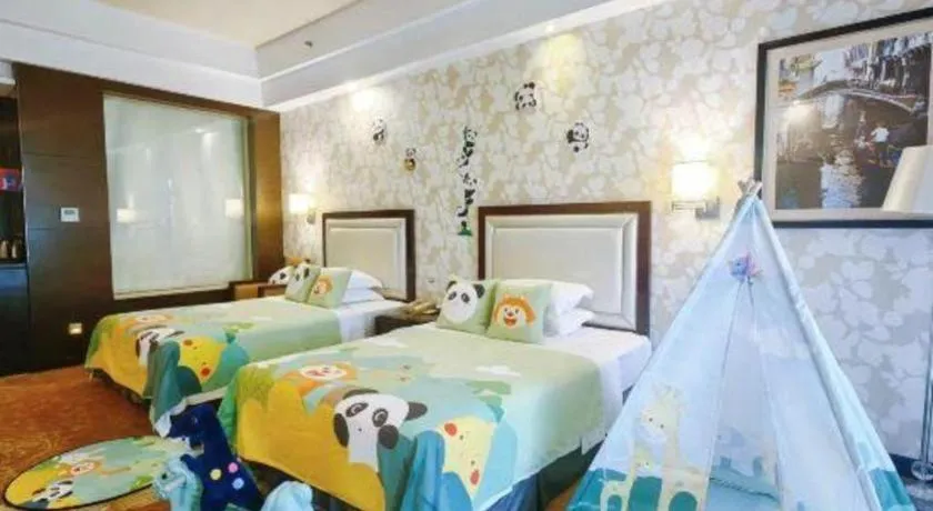 Bed in Country Garden Phoenix Hotel Yunfu