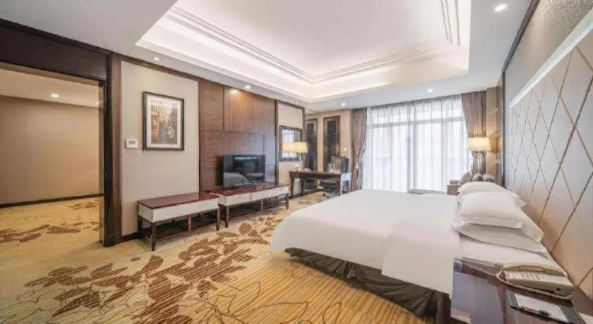 Bed in Country Garden Phoenix Hotel Yunfu