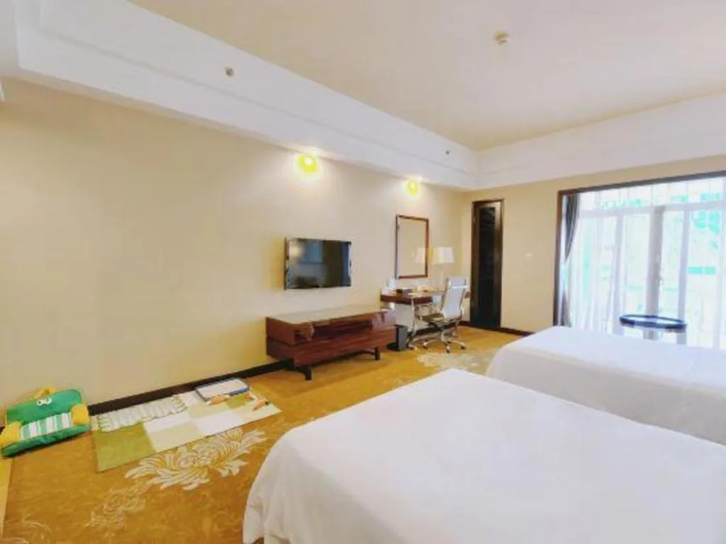 Bed in Country Garden Phoenix Hotel Yunfu