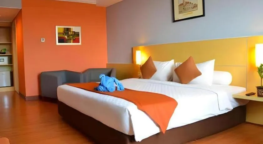 Bed in Hotel Horison Arcadia Heritage Surabaya