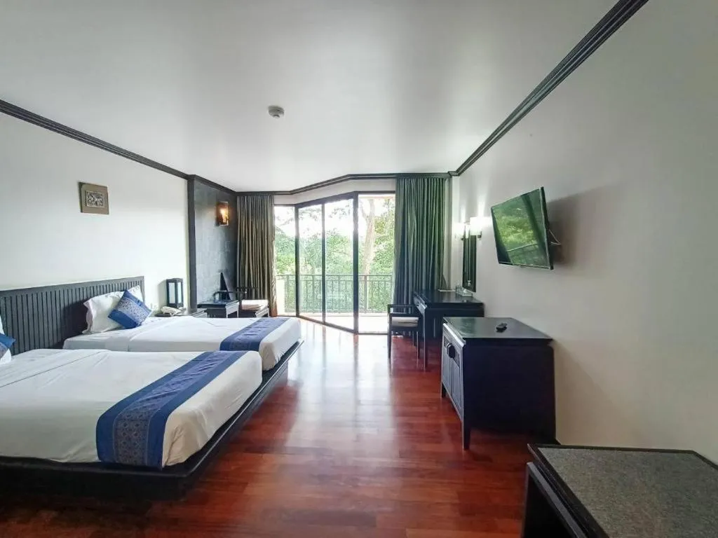 Bed in khaoyai lumtakong hotel