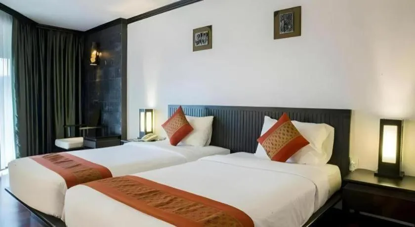 Bed in khaoyai lumtakong hotel