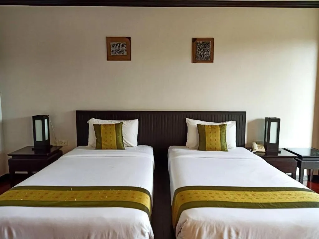 Bed in khaoyai lumtakong hotel