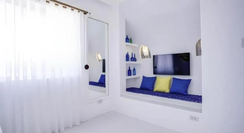 Bed in Vitalis Villas