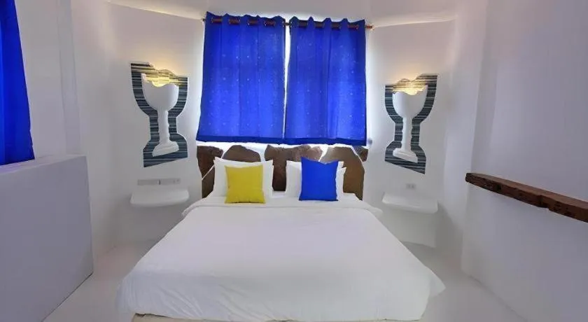 Bed in Vitalis Villas