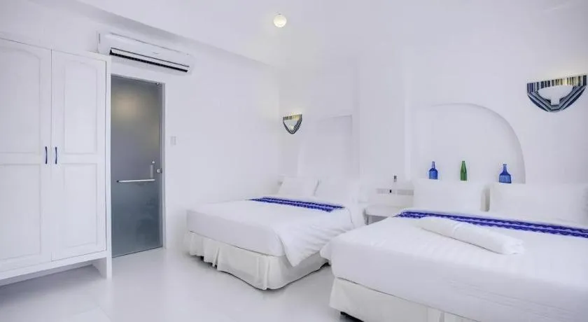 Bed in Vitalis Villas